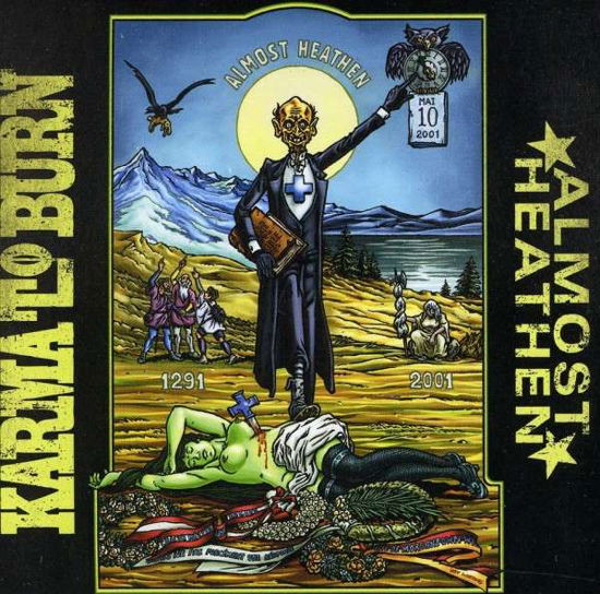 Cover for Karma to Burn · Almost Heathen (CD) [Bonus Tracks, Reissue edition] (2014)