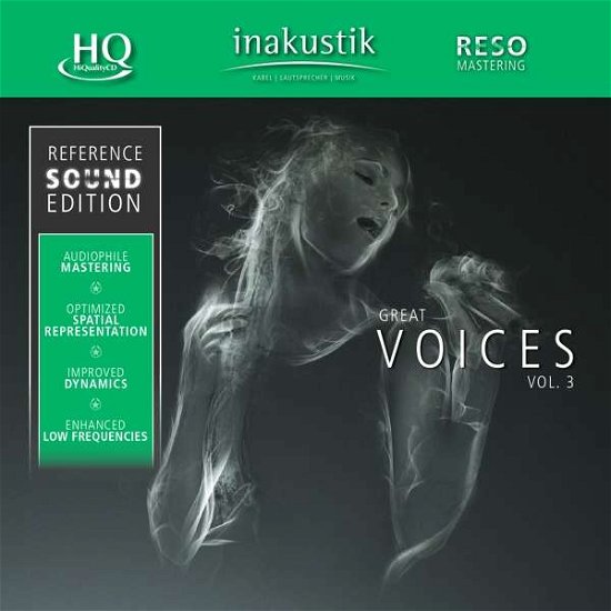 Great Voices,vol.3 (Hqcd) - Reference Sound Edition - Música - Inakustik - 0707787750820 - 19 de outubro de 2018