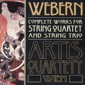 Cover for A. Webern · Complete Works for String Quartet &amp; Trio (CD) (2001)