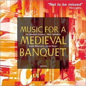 Cover for Newberry Consort Various Artists · Music for a Medieval Banquet (CD) (2001)