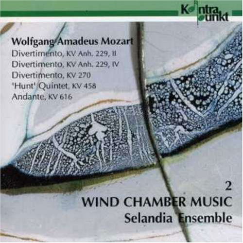 Cover for Selandia Ensemble · Wind Chamber Music 2 (CD) (2019)