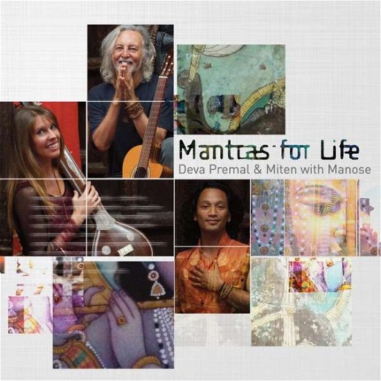 Cover for Premal,deva / Miten / Manose · Mantras for Life (CD) (2014)