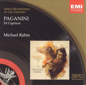 Cover for N. Paganini · Caprices (24) (CD) [Remastered edition] (2003)