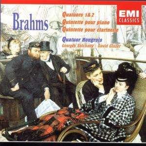 Cover for Brahms · Musique De Chambre-quatuor Hungrois (CD)