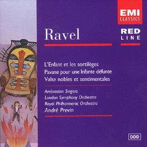 Cover for Ravel · Ravel-La'Enfant Et Les Sortileges (CD)