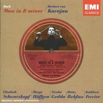 Mass In B Minor -Bach - Herbert Von Karajan - Música - EMI - 0724358683820 - 20 de septiembre de 2017