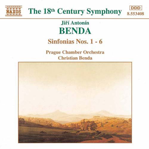 Sinfonias 1-6 - Benda / Prague Chamber Orch - Music - NAXOS - 0730099440820 - November 21, 1995