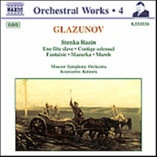 Cover for Alexander Glazunov · Stenka Razin (CD) (1997)