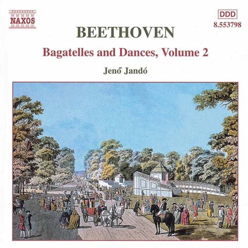 Cover for Ludwig Van Beethoven · Bagatelles &amp; Dances Vol.2 (CD) (1999)