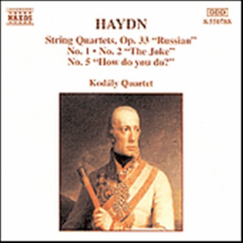 String Quartets Op.33 Nos - Franz Joseph Haydn - Musiikki - NAXOS - 0730099578820 - maanantai 19. syyskuuta 1994