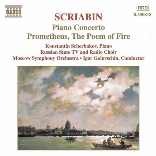 Scriabinpiano Concertoprometheus - Moscow Sogolovschin - Muzyka - NAXOS - 0730099581820 - 13 września 1999