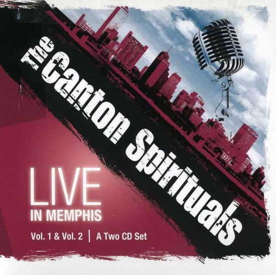 Cover for Canton Spirituals · Live in Memphis 1 &amp; 2 (CD) (2012)