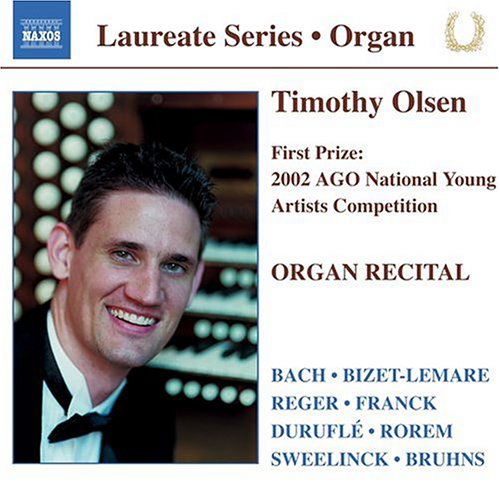 Cover for Timothy Olsen · Organ Recital (CD) (2004)