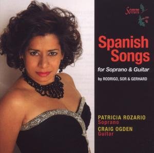 Cover for Gerhard / Rodrigo / Sor · Spanish Songs For Soprano &amp; Guitar (CD) (2018)