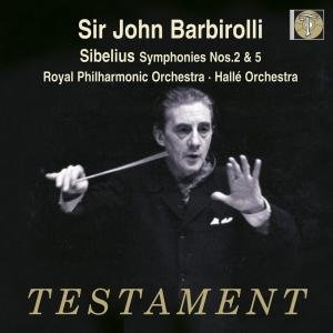 Barbirolli / Rpo / Halle Orchestra · Symphonies 2 & 5 Testament Klassisk (CD) (2008)