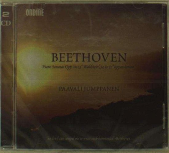 Cover for Beethoven / Jumppanen,paavali · Piano Sonatas - Waldstein - Appassionata (CD) (2015)