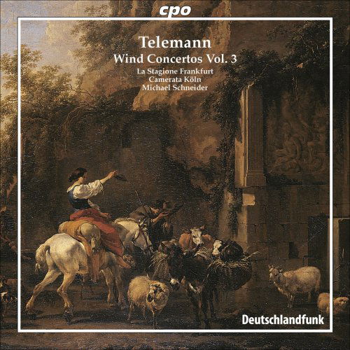 Wind Concertos 3 - Telemann / Schneider / Stagione Frankfurt / Koln - Musik - CPO - 0761203726820 - 29 juli 2008