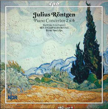 Piano Concertos 2 & 4 - Roentgen / Kirschnereit / Ndr Radiophilharmonie - Musikk - CPO - 0761203739820 - 27. september 2011