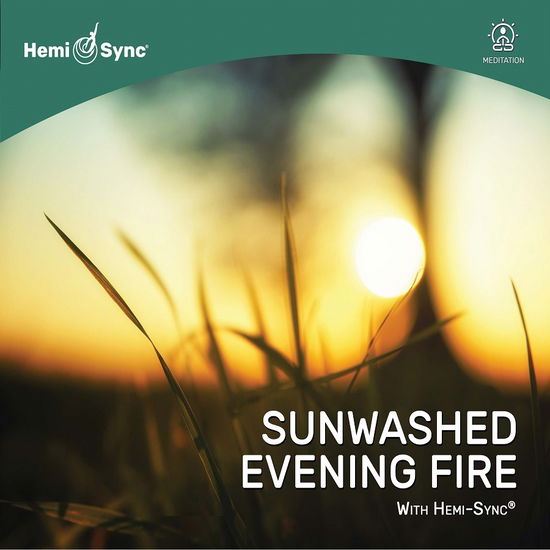 Cover for Sam Rosenthal &amp; Jarguna · Sunwashed Evening Fire with Hemi-sync® (CD) (2023)