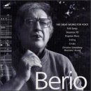 Great Works for Voice 1 - Berio - Música - MODE - 0764593004820 - 14 de novembro de 1995