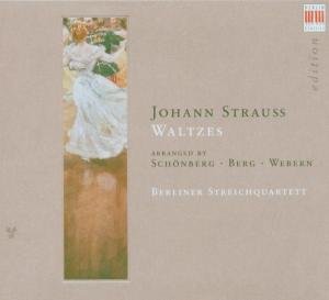 Cover for Strauss,j. Jr / Berliner String Quartet · Johann Strauss Jr Arranged by Berg Schoenberg &amp; (CD) (2005)
