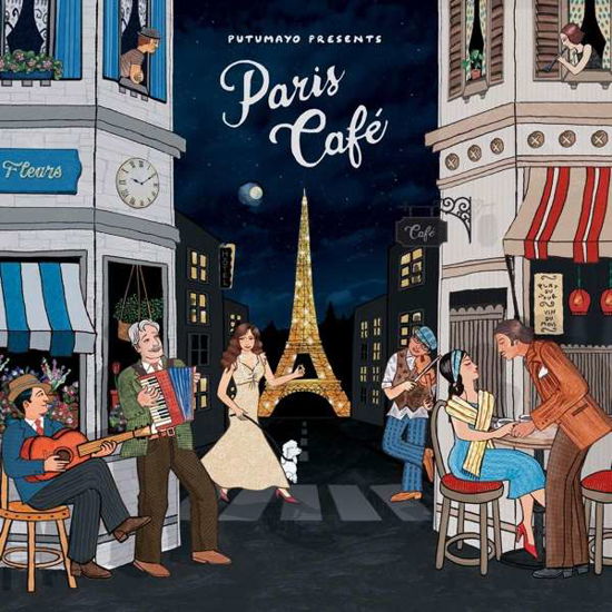 Cover for Putumayo Presents · Paris Cafe (CD) (2019)