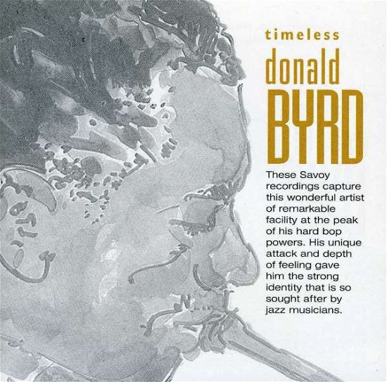 Cover for Donald Byrd  · Byrd, Donald-Timeless Donald Byrd (CD)