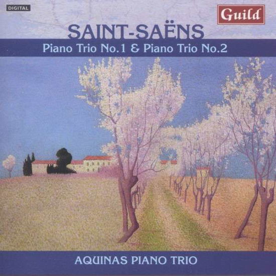 Piano Trios 1&2 - C. Saint-Saens - Musiikki - GUILD - 0795754740820 - perjantai 31. lokakuuta 2014