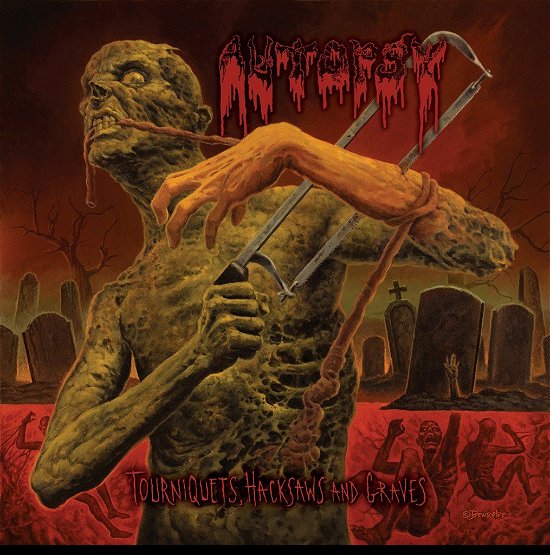 Cover for Autopsy · Tourniquets. Hacksaws &amp; Graves (CD) [Reissue edition] (2020)