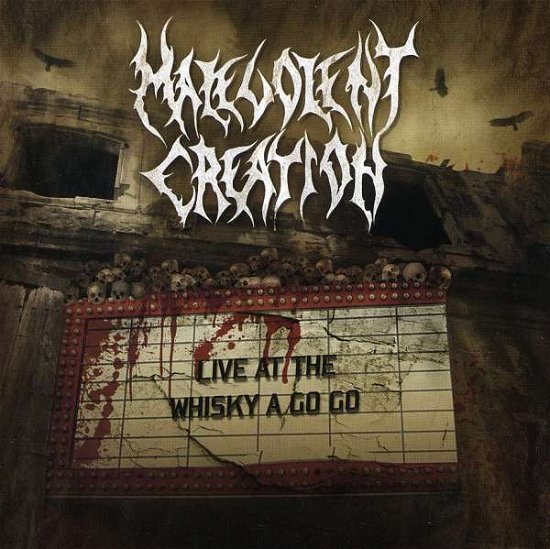 Cover for Malevolent Creation · Live At The Whisky A Go Go (CD) (1990)