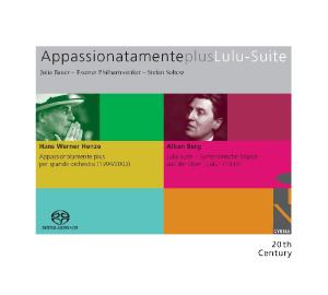 Cover for Julia Bauer &amp; Essener Philharmoniker &amp; Stefan Soltesz · Henze Appassionatamente Berg Lulusuite (CD) (2010)