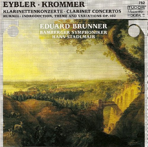 Cover for Eybler / Brunner / Eduard / Bmg / Stadlmair · Clarinet Concertos (CD) (2009)