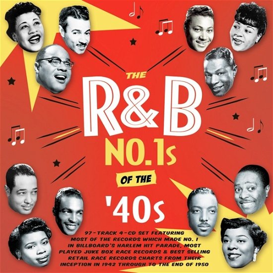 Cover for R&amp;b No. 1s of the '40s / Various · R&amp;B No. 1S Of The 40s (CD) (2023)