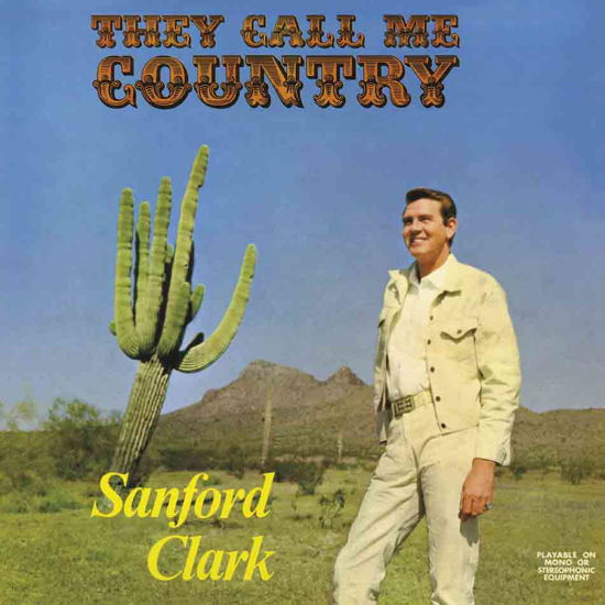 Sanford Clark · They Call Me Country (blue) (LP) [Limited edition] (2019)