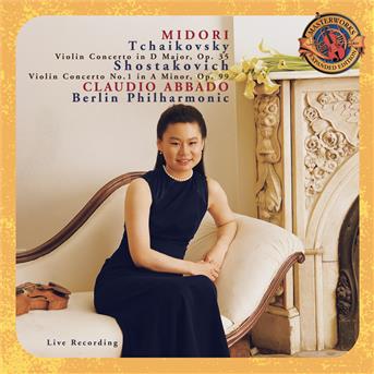 Cover for Midori / Tchaikovsky / Shostakovich / Bpo / Abbado · Violin Concertos (CD) [Bonus Tracks, Remastered edition] (2004)