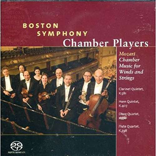 Cover for Boston Symphony Chamber Players · Mozart Chamber Music for Winds &amp; Springs (CD) (2010)