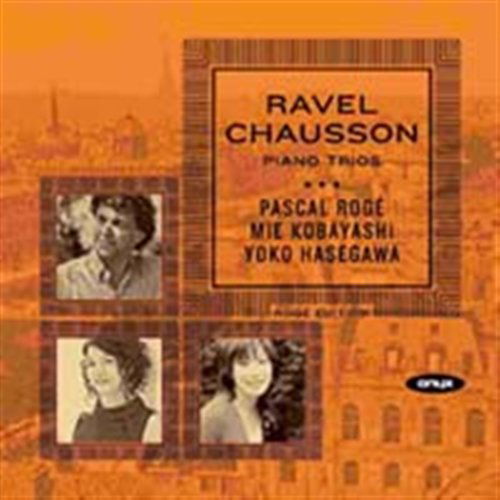 Cover for Ravel / Chausson · Piano Trios (CD) (2006)