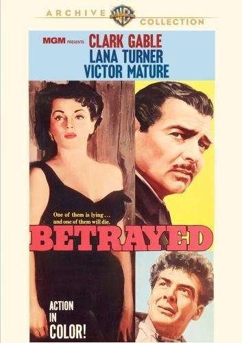 Cover for Betrayed (1954) (DVD) (2009)
