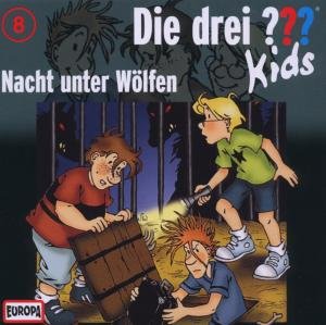 Cover for Die Drei ??? Kids · 008/nacht Unter Wölfen (CD) (2009)