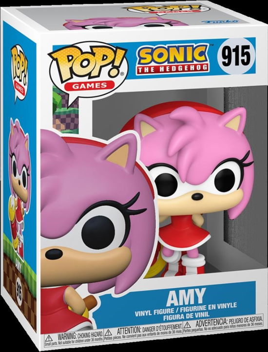 Sonic - Amy Rose - Funko Pop! Games: - Fanituote -  - 0889698705820 - tiistai 1. heinäkuuta 2025