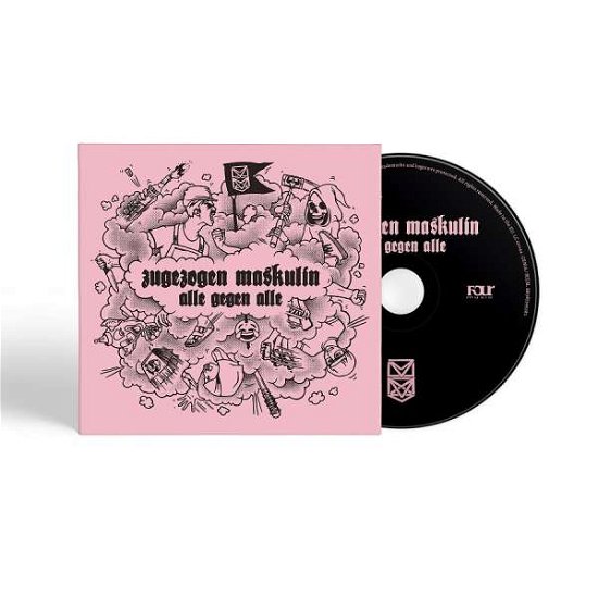 Cover for Zugezogen Maskulin · Alle Gegen Alle (CD) (2016)