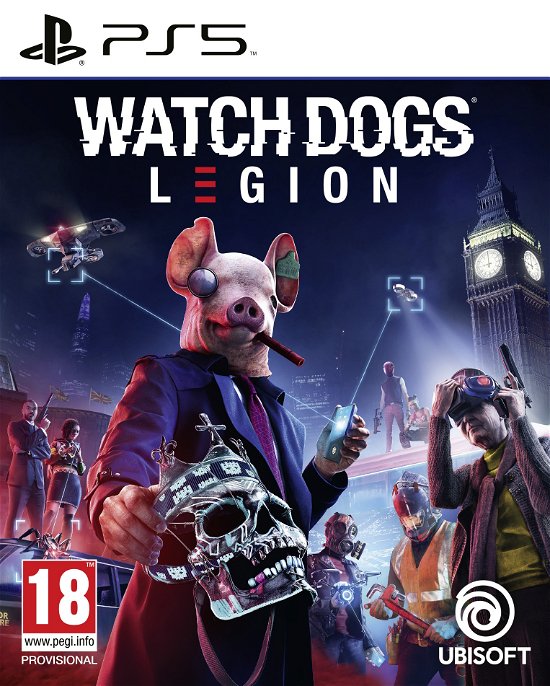 Watch Dogs Legion multi lang in game PS5 - Ubisoft - Jeux - Ubisoft - 3307216174820 - 24 novembre 2020