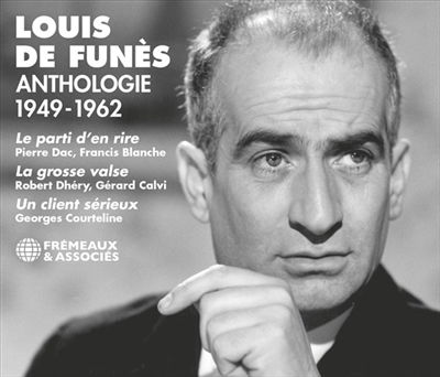 Cover for Louis Funes De · Anthologie 1949-1962 - Le Parti den Rire La Grosse (CD) (2025)