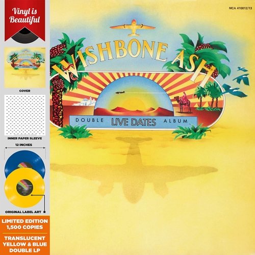 Cover for Wishbone Ash · Live Dates (LP) [Coloured edition] (2020)