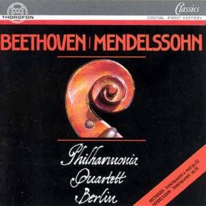 Cover for Beethoven / Mendelssohn / Berlin Philharmonia · String Quartet / Fugue from Op 81 (CD) (1994)