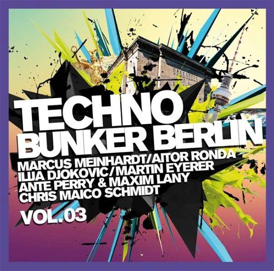 Techno Bunker Berlin Vol.3 - V/A - Musiikki - PINK REVOLVER - 4005902507820 - perjantai 11. tammikuuta 2019