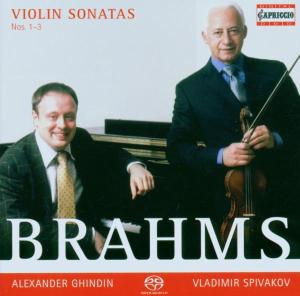 BRAHMS: VIOLINSONATEN*s* SACD - Spivakov / Ghindin - Music - Capriccio - 4006408710820 - September 15, 2008