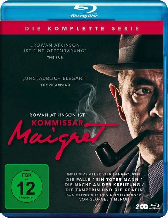 Kommissar Maigret-die Komplette Serie - Atkinson,rowan / Dingwall,shaun - Film -  - 4006448365820 - October 11, 2019