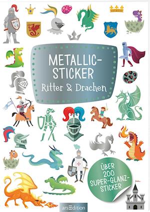 Cover for Metallic-sticker · Ritter &amp; Drachen (MERCH)