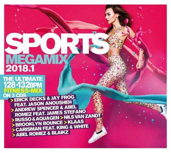 Sports Megamix 2018 Vol.1 - Your Workout Favourites - V/A - Musikk - QUADROPHON - 4032989940820 - 2. februar 2018